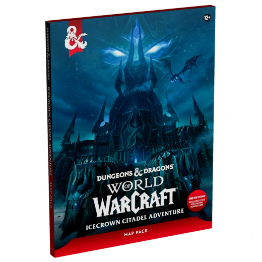 Dungeons & Dragons: World of Warcraft - Icecrown Citadel Adventure Map Pack i gruppen SELSKABSSPIL / Rollespil / Dungeons & Dragons hos Spelexperten (WTCD6347)
