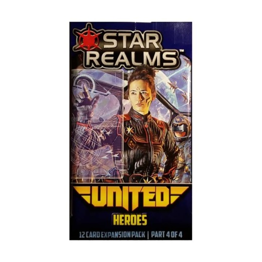 Star Realms: United - Heroes (Exp.) i gruppen SELSKABSSPIL / Udvidelser hos Spelexperten (WWG0181)
