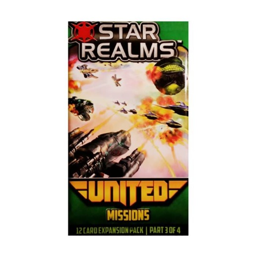 Star Realms: United - Missions (Exp.) i gruppen SELSKABSSPIL / Udvidelser hos Spelexperten (WWG0182)
