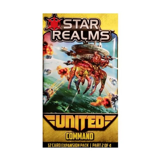 Star Realms: United - Command (Exp.) i gruppen SELSKABSSPIL / Udvidelser hos Spelexperten (WWG0183)
