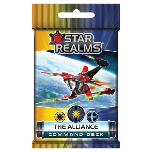 Star Realms: Command Deck - The Alliance (Exp.) i gruppen SELSKABSSPIL / Udvidelser hos Spelexperten (WWG024)