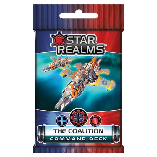 Star Realms: Command Deck - The Coalition (Exp.) i gruppen SELSKABSSPIL / Udvidelser hos Spelexperten (WWG025)