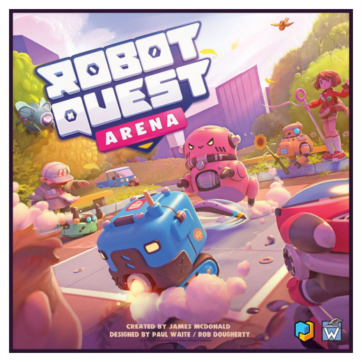 Robot Quest Arena i gruppen SELSKABSSPIL / Strategispil hos Spelexperten (WWG800)