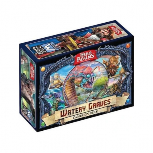 Hero Realms: Watery Graves Campaign Deck (Exp.) i gruppen SELSKABSSPIL / Udvidelser hos Spelexperten (WWGHR532D)