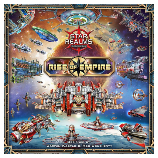Star Realms: Rise of Empire i gruppen SELSKABSSPIL / Kortspil hos Spelexperten (WWGSR043)