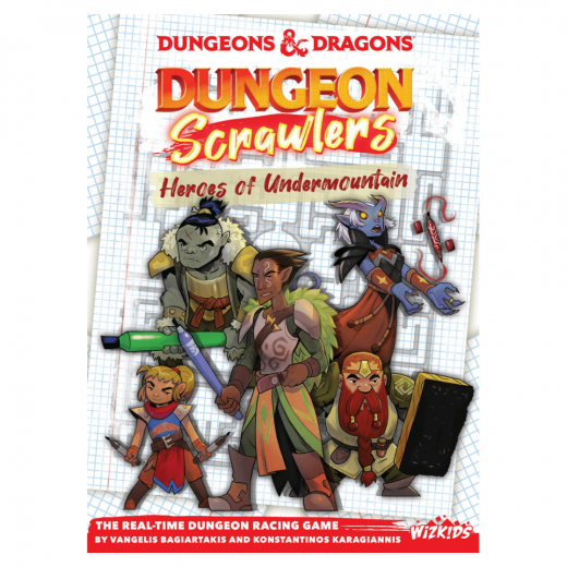 Dungeons & Dragons: Dungeon Scrawlers - Heroes of Undermountain i gruppen SELSKABSSPIL / Strategispil hos Spelexperten (WZK87529)