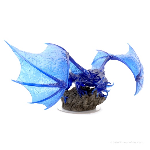 D&D Icons of the Realms: Sapphire Dragon i gruppen SELSKABSSPIL / Rollespil / Dungeons & Dragons hos Spelexperten (WZK96019)