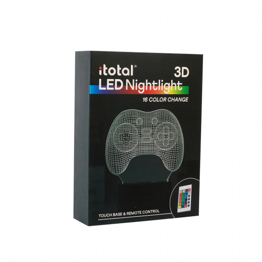 iTotal 3D LED Color Change - Gaming i gruppen LEGETØJ / Inventar / Lamper / Gaming Lamps hos Spelexperten (XL2294)