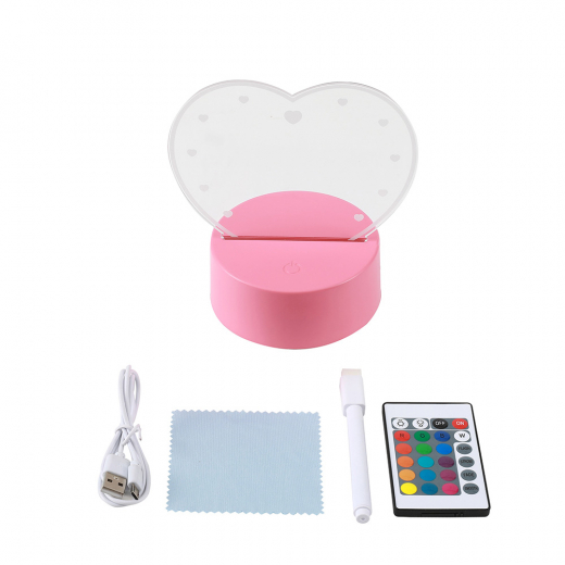 iTotal Massage LED Lamp - Heart i gruppen LEGETØJ / Inventar / Lamper hos Spelexperten (XL2330H)