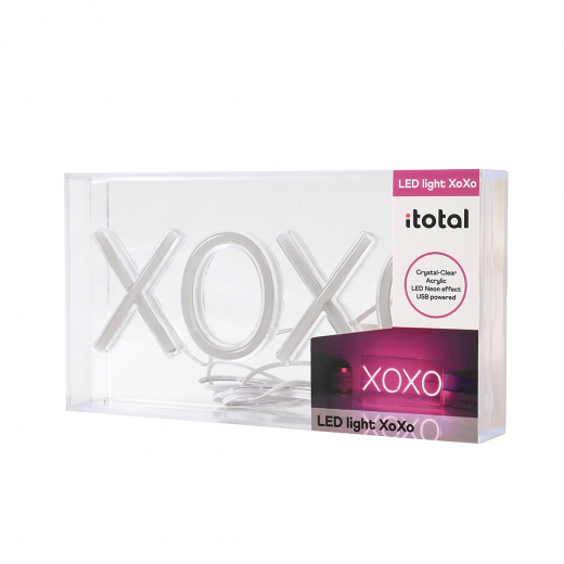 iTotal Neon LED Sign - XOXO i gruppen LEGETØJ / Inventar / Lamper / Neon Lamps hos Spelexperten (XL2765)