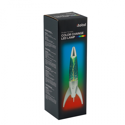 iTotal LED Rocket Tornado - Color Change i gruppen LEGETØJ / Inventar / Lamper / Tornado Lamps hos Spelexperten (XL2933A)