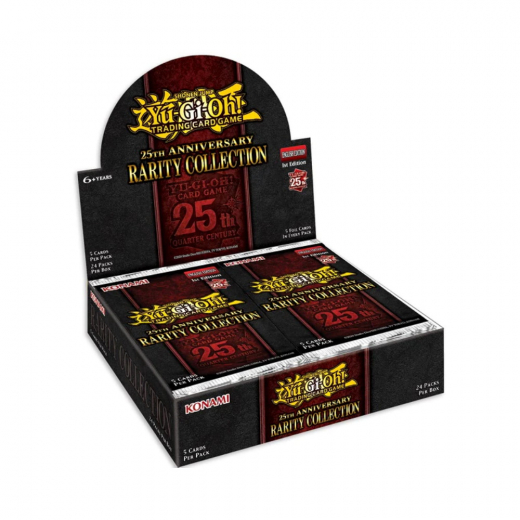Yu-Gi-Oh! TCG: 25th Anniversary Rarity Collection Booster Display i gruppen SELSKABSSPIL / Kortspil hos Spelexperten (YGO-25RC-DIS)