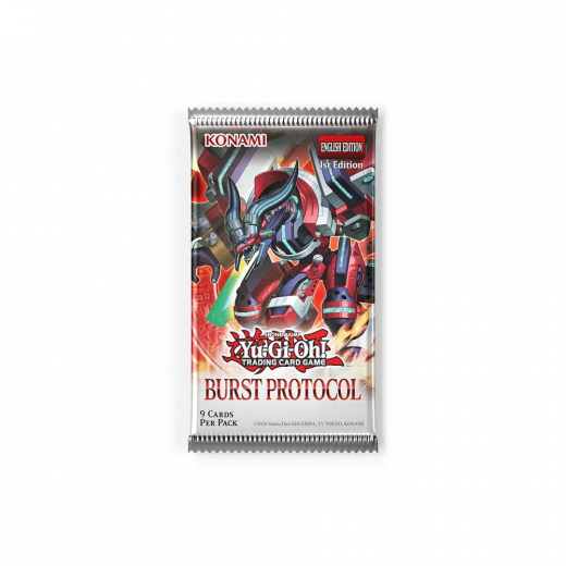Yu-Gi-Oh! TCG: Burst Protocol Booster Pack i gruppen SELSKABSSPIL / Kortspil hos Spelexperten (YGO-BPBD-EN-BOS)