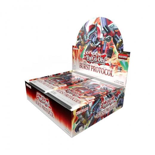 Yu-Gi-Oh! TCG: Burst Protocol Booster Display i gruppen SELSKABSSPIL / Kortspil hos Spelexperten (YGO-BPBD-EN-DIS)
