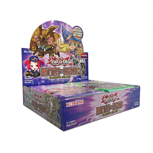 Yu-Gi-Oh! TCG: Battles of Legend - Glorious Gallery Booster Display i gruppen SELSKABSSPIL / Kortspil hos Spelexperten (YGO-GLGA-EN-DIS)