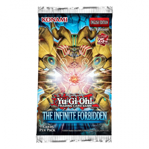 Yu-Gi-Oh! TCG: The Infinite Forbidden Booster Pack i gruppen SELSKABSSPIL / Kortspil hos Spelexperten (YGO-INFO-BOS)