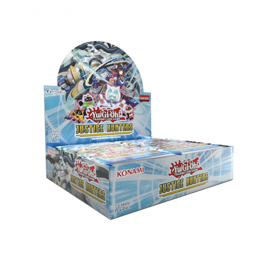 Yu-Gi-Oh! TCG: Justice Hunters Booster Display i gruppen SELSKABSSPIL / Kortspil hos Spelexperten (YGO-JUHU-DIS)