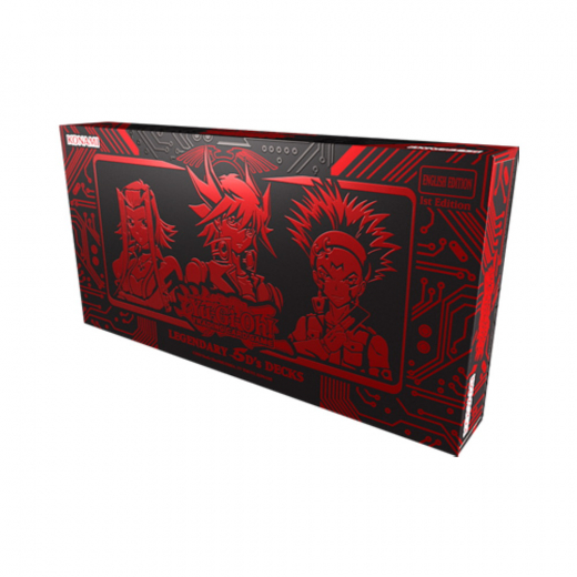 Yu-Gi-Oh! TCG: Legendary 5D’s Decks i gruppen SELSKABSSPIL / Kortspil hos Spelexperten (YGO-L5DD-EN)