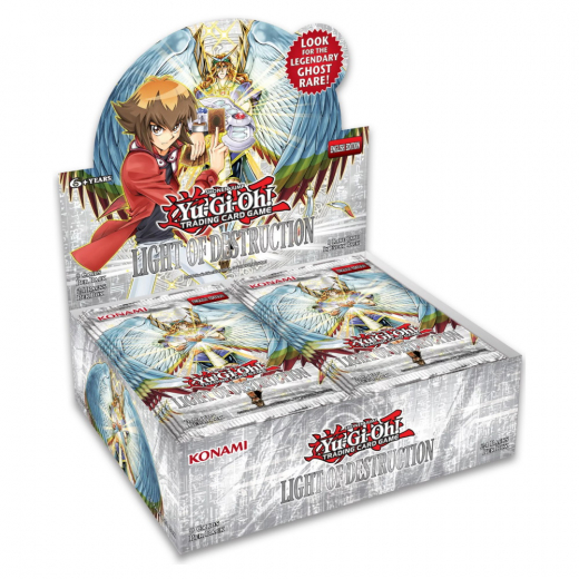 Yu-Gi-Oh! TCG: Light of Destruction Booster Display i gruppen SELSKABSSPIL / Kortspil hos Spelexperten (YGO-LIDE-DIS)