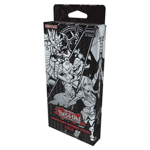 Yu-Gi-Oh! TCG: Legendary Modern Decks 2026 i gruppen SELSKABSSPIL / Kortspil hos Spelexperten (YGO-LM26-EN)
