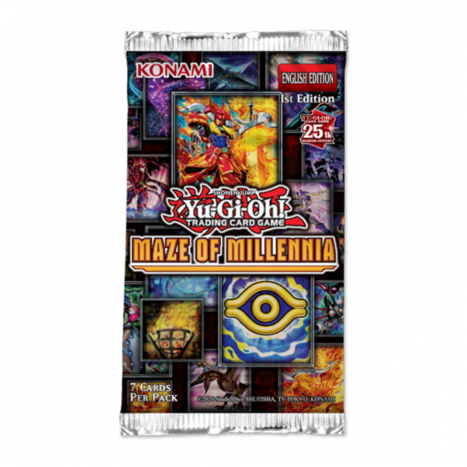 Yu-Gi-Oh! TCG: Maze of Millennia Booster Pack i gruppen SELSKABSSPIL / Kortspil hos Spelexperten (YGO-MAMI-EN-BOS)