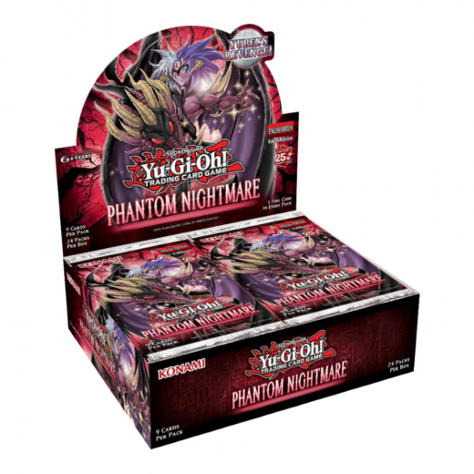 Yu-Gi-Oh! TCG: Phantom Nightmare Booster Display i gruppen SELSKABSSPIL / Kortspil hos Spelexperten (YGO-PNM-EN-DIS)