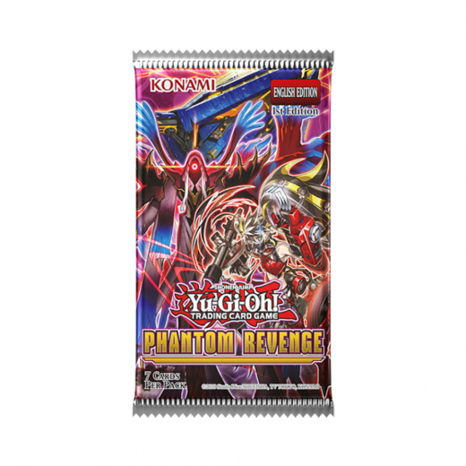 Yu-Gi-Oh! TCG: Phantom Revenge Booster Pack i gruppen SELSKABSSPIL / Kortspil hos Spelexperten (YGO-PRBD-EN-BOS)