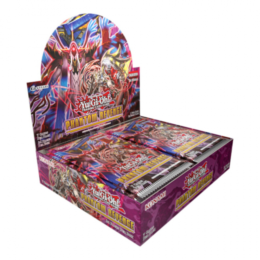 Yu-Gi-Oh! TCG: Phantom Revenge Booster Display i gruppen SELSKABSSPIL / Kortspil hos Spelexperten (YGO-PRBD-EN-DIS)