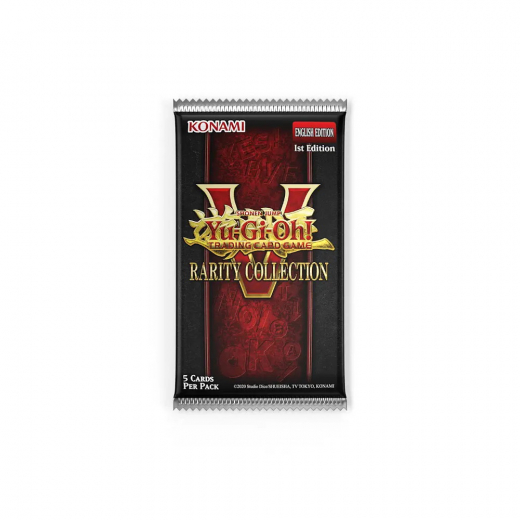 Yu-Gi-Oh! TCG: Rarity Collection V Booster Pack i gruppen SELSKABSSPIL / Kortspil hos Spelexperten (YGO-RCV-BOS)
