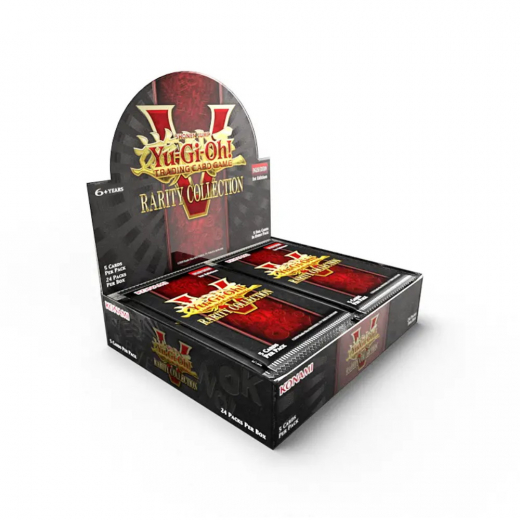 Yu-Gi-Oh! TCG: Rarity Collection V Booster Display i gruppen SELSKABSSPIL / Kortspil hos Spelexperten (YGO-RCV-DIS)