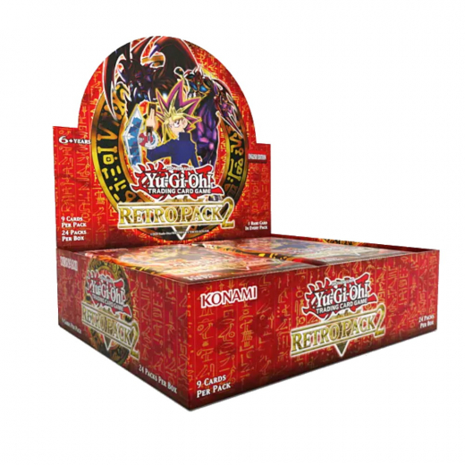 Yu-Gi-Oh! TCG: Retro Pack 2 Booster Display i gruppen SELSKABSSPIL / Kortspil hos Spelexperten (YGO-RPRE-EN-DIS)