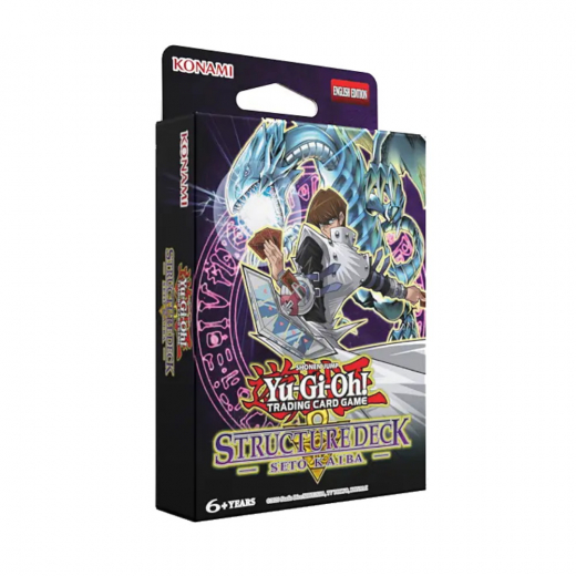 Yu-Gi-Oh! TCG: Structure Deck Seto Kaiba i gruppen SELSKABSSPIL / Spilserier / Yu-Gi-Oh! TCG hos Spelexperten (YGO-SKSD-EN)