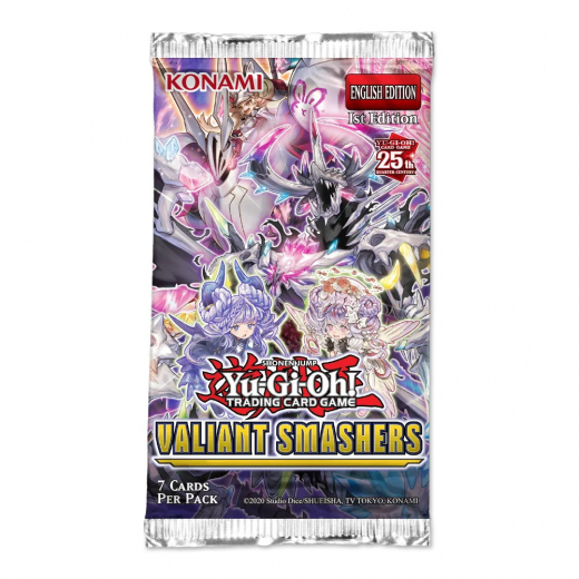 Yu-Gi-Oh! TCG: Valiant Smashers Booster Pack i gruppen SELSKABSSPIL / Kortspil hos Spelexperten (YGO-VASM-EN-BOS)