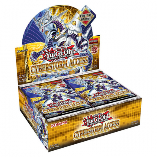 Yu-Gi-Oh! TCG: Cyberstorm Access Booster Display i gruppen SELSKABSSPIL / Kortspil hos Spelexperten (YGO053-4-DIS)