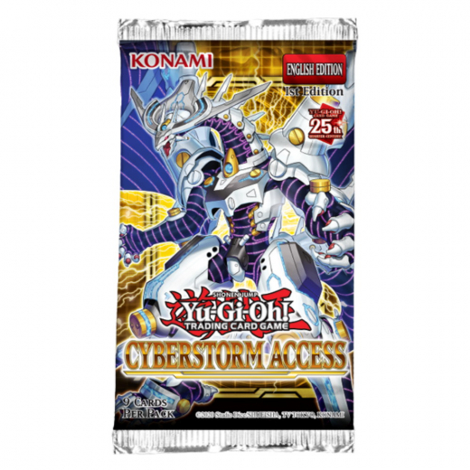 Yu-Gi-Oh! TCG: Cyberstorm Access Booster Pack i gruppen SELSKABSSPIL / Kortspil hos Spelexperten (YGO053-4)