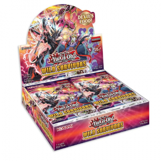 Yu-Gi-Oh! TCG: Wild Survivors Booster Display i gruppen SELSKABSSPIL / Kortspil hos Spelexperten (YGO101-2-DIS)