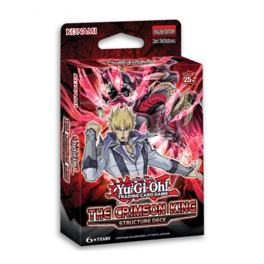 Yu-Gi-Oh! TCG: Structure Deck The Crimson King i gruppen SELSKABSSPIL / Kortspil hos Spelexperten (YGO170-8)