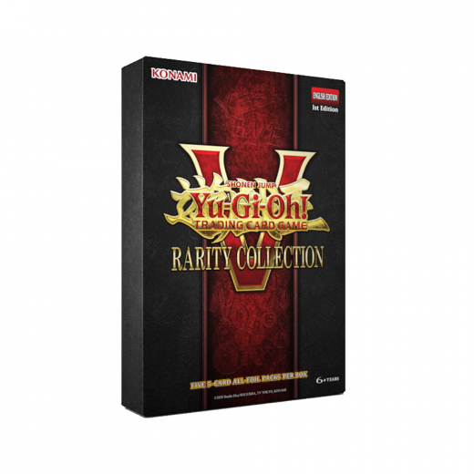 Yu-Gi-Oh! TCG: Rarity Collection 5 Tuck Box i gruppen SELSKABSSPIL / Kortspil hos Spelexperten (YGO488-1)
