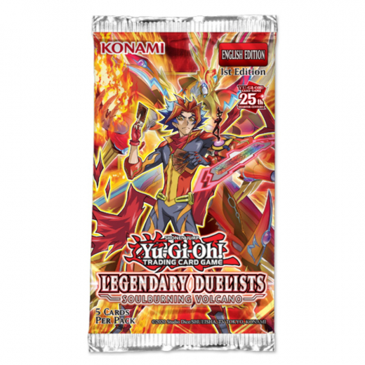 Yu-Gi-Oh! TCG: Legendary Duelists - Soulburning Volcano Booster Pack i gruppen SELSKABSSPIL / Kortspil hos Spelexperten (YGO494-5-BOS)