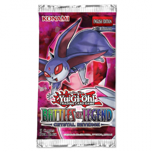 Yu-Gi-Oh! TCG: Crystal Revenge Booster i gruppen SELSKABSSPIL / Kortspil hos Spelexperten (YGO799-9)