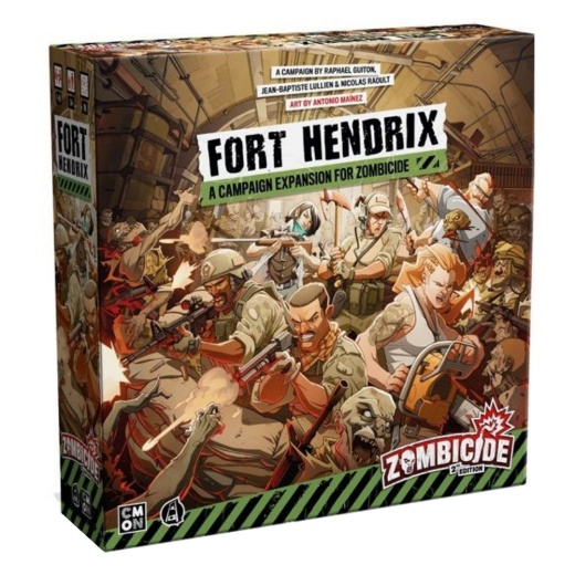 Zombicide 2nd Ed: Fort Hendrix (Exp.) i gruppen SELSKABSSPIL / Udvidelser hos Spelexperten (ZCD003)