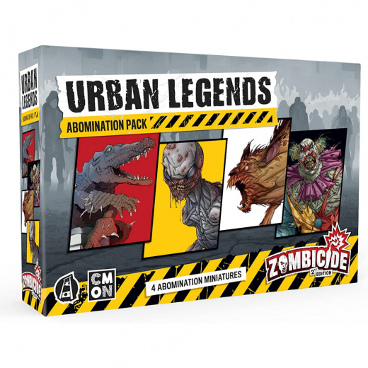 Zombicide 2nd Ed: Urban Legends Abominations (Exp.) i gruppen SELSKABSSPIL / Udvidelser hos Spelexperten (ZCD004)