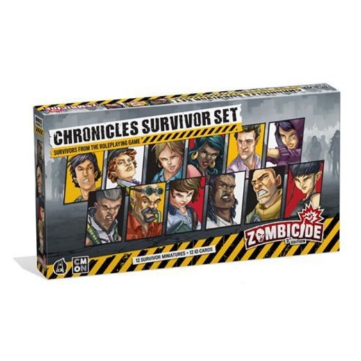 Zombicide 2nd Ed: Chronicles Survivor Set (Exp.) i gruppen SELSKABSSPIL / Udvidelser hos Spelexperten (ZCD005)