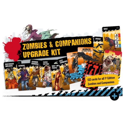Zombicide: Zombies & Companion Upgrade to 2nd Ed (Exp.) i gruppen SELSKABSSPIL / Udvidelser hos Spelexperten (ZCD009)