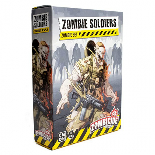 Zombicide 2nd Ed: Zombie Soldiers Set (Exp.) i gruppen SELSKABSSPIL / Udvidelser hos Spelexperten (ZCD012)