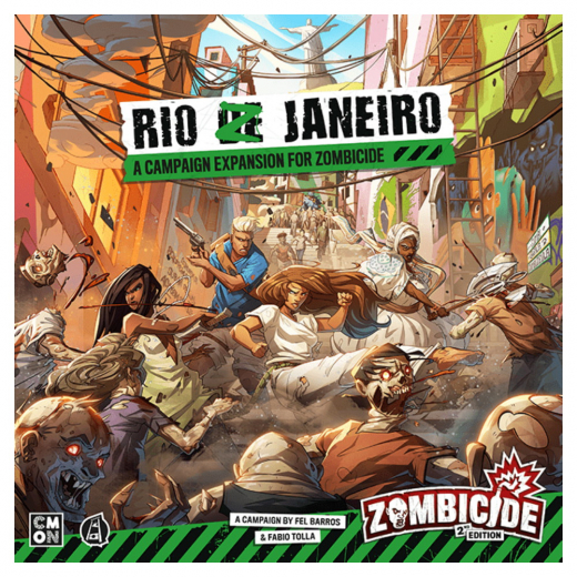 Zombicide 2nd Ed: Rio Z Janeiro (Exp.) i gruppen SELSKABSSPIL / Udvidelser hos Spelexperten (ZCD013)