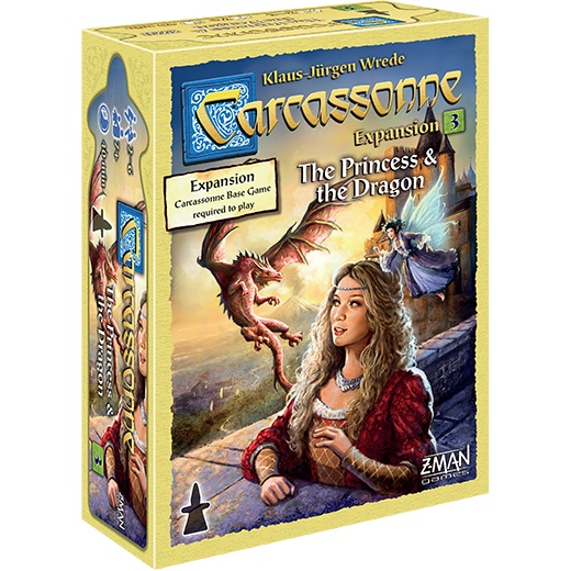 Carcassonne: The Princess & the Dragon (Exp.) (EN) i gruppen SELSKABSSPIL / Udvidelser hos Spelexperten (ZMG78103)