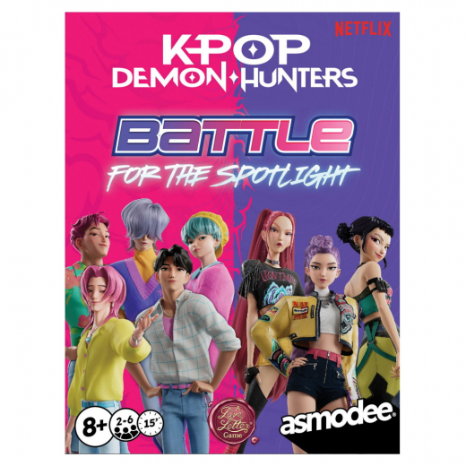 KPop Demon Hunters: Battle for the Spotlight i gruppen SELSKABSSPIL / Kortspil hos Spelexperten (ZMGLLN0101)