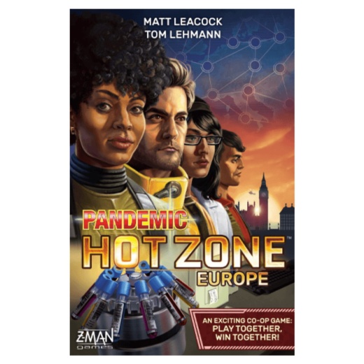 Pandemic: Hot Zone - Europe (Eng) i gruppen SELSKABSSPIL / Strategispil hos Spelexperten (ZMGZM7142)