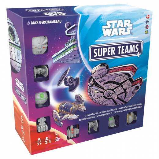 Star Wars: Super Teams (DK) i gruppen SELSKABSSPIL / Familiespil hos Spelexperten (ZYGSWST0101ML3)